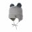 HUPPA cepure REMY, gaiši pelēka, XXS izmērs, 94370008-90028 94370008-90028-00M