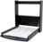 BABYTROLD pie sienas stiprināma pārģērbšanās virsma ar matraci, Black, 18-24S 