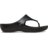 CROCS čības Kadee Wedge melni, 212034-001 37,5 izmērs 