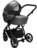 NOORDI universāls ratiņi FJORDI V2 Shadow Grey leather, 2in1, 1642819 