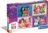 CLEMENTONI DISNEY PRINCESS puzle, 4in1, 21517 