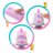 BARBIE Party Unboxed Reveal lelle ar gaišiem matiem, JFG70 