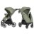 CARRELLO ratiņi BRAVO SL DELUXE, Mosaic green, CRL-5520  