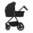 LIONELO universāls ratiņi MERIL 3in1, Black onyx 
