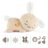 FISHER PRICE nomierinošais zaķēns, HXG97 