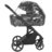 CARRELLO universāls ratiņi ALFA 2IN1, Rock black, CRL-6522 