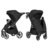CARRELLO ratiņi BRAVO SL DELUXE, Eclipse black, CRL-5520  