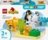 10442 LEGO® DUPLO® Town Savvaļas dzīvnieku ģimenes: Pingvīni un lauvas 