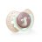 LOVI Silikona dinamiskais knupis, 3-6m, 2 gab., Night&Day, Girl, 22/914girl 