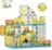PICASSO TILES Magnētiskais konstruktors ar 8 automašīnām Construction 45 gab., PTQ11 