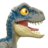 JURASSIC WORLD dinozaurs Mega Roar zilais, HVB44 