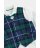 MOTHERCARE krekls ar garām piedurknēm, veste un tauriņš, FC684 635971