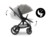 HAUCK universāls ratiņi COMFORT N CARE AIR SET, Dark grey, 165560 