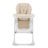 KINDERKRAFT universālais barošanas krēsls 2in1 TUMMIE, beige, KHTUMM00BEG0000 
