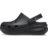 CROCS krokši FUZZ SCUFF melni, 207708-001 29 izmērs 