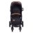BABYTROLD ratiņi MALAGA, Black, 13-51SN 