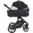 CARRELLO universāls ratiņi SIGMA 2IN1, Iridium black, CRL-6523 