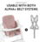 HAUCK barošanas krēsls polsterējums ALPHA COSY SELECT, Bambi/Rose, 667712 