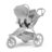 THULE ratiņi URBAN GLIDE 3, Mid blue, 10101992 