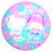 JOHN Hello Kitty vinila bumba, 230 mm, 50302   