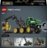 42218 LEGO® Technic John Deere 1470H kombains ar riteņiem 