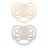 CANPOL BABIES silikona simetriski knupīši NUDE, Creme, 6-18m,  2 gab.,  23/229_cre 