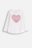 COCCODRILLO t-krekls FROSTING PUDDLE GIRL KIDS, balti, cm 