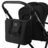 LIONELO universāls ratiņi MERIL 3in1, Black onyx 