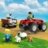 60461 LEGO® City Great Vehicles Sarkans lauku traktors ar piekabi un aitām 