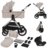 LIONELO universāls ratiņi LAYLA 3in1, Beige sand, LO-LAYLA 3IN1 