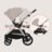 LIONELO universāls ratiņi LAYLA 3in1, Beige sand, LO-LAYLA 3IN1 