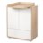 LITTLE SKY by KLUPŚ komoda IDA, White/Beech 