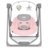 LIONELO šūpuļkrēsls LO-OTTO, Pink baby 