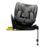 KINDERKRAFT autokrēsls I-FIX, 40–150 cm, cool grey, KCIFIX00GRY0000 