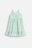 COCCODRILLO kleita ar īsām piedurknēm HAPPY RETRO GIRL KIDS, zaļš, WC5128301HGK-011-122, 122 cm 