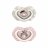 CANPOL BABIES silikona māneklītis, simetrisks BONJOUR PARIS, 6-18m, 2 gab,  22/648_pin 22/648_pin