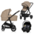 LIONELO universāls ratiņi BIANKA 3in1, Beige sand, LO-BIANKA 3IN1 