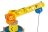 RUBBLE & CREW constuction playset with kinetic sand Bark Yard, 6067494 