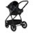 LIONELO universāls ratiņi MERIL 3in1, Black onyx 