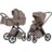 CARRELLO universāls ratiņi 2in1 VECTOR, Cashmere Beige, CRL-6552 