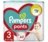 PAMPERS autiņbiksītes-biksītes PANTS, 3 izmērs, 62 gab., 6-11 kg. 