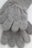 COCCODRILLO cimdi BASIC ACCESSORIES, pelēks, 