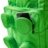 LEGO Signature mugursoma Brick 2x2, zaļa, 20205-0037 