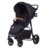 BABYTROLD ratiņi MALAGA, Black, 13-51SN 
