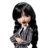 MONSTER HIGH X WEDNESDAY Core lelle - Wednesday, HXJ04 