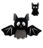KEEL TOYS Plīša sikspārnis 13 cm asorti, EH3880 