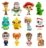 TOY STORY mini figūriņas, dažādas, pārsteigumu paka, GHL54 