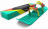 PLASTKON snovborda dēlis OneFoot, neon, 4110416103 4110416103