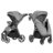CARRELLO ratiņi BRAVO SL DELUXE, Shuttle grey, CRL-5520  